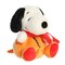 Aurora® Adorable Peanuts® Palm Pals™ Astronaut Snoopy™ Stuffed Animal - Officially Licensed Toys for All Snoopy Fans - Nostalgic Gift for Adults and Birthday Celebrations - Orange 5 Inches